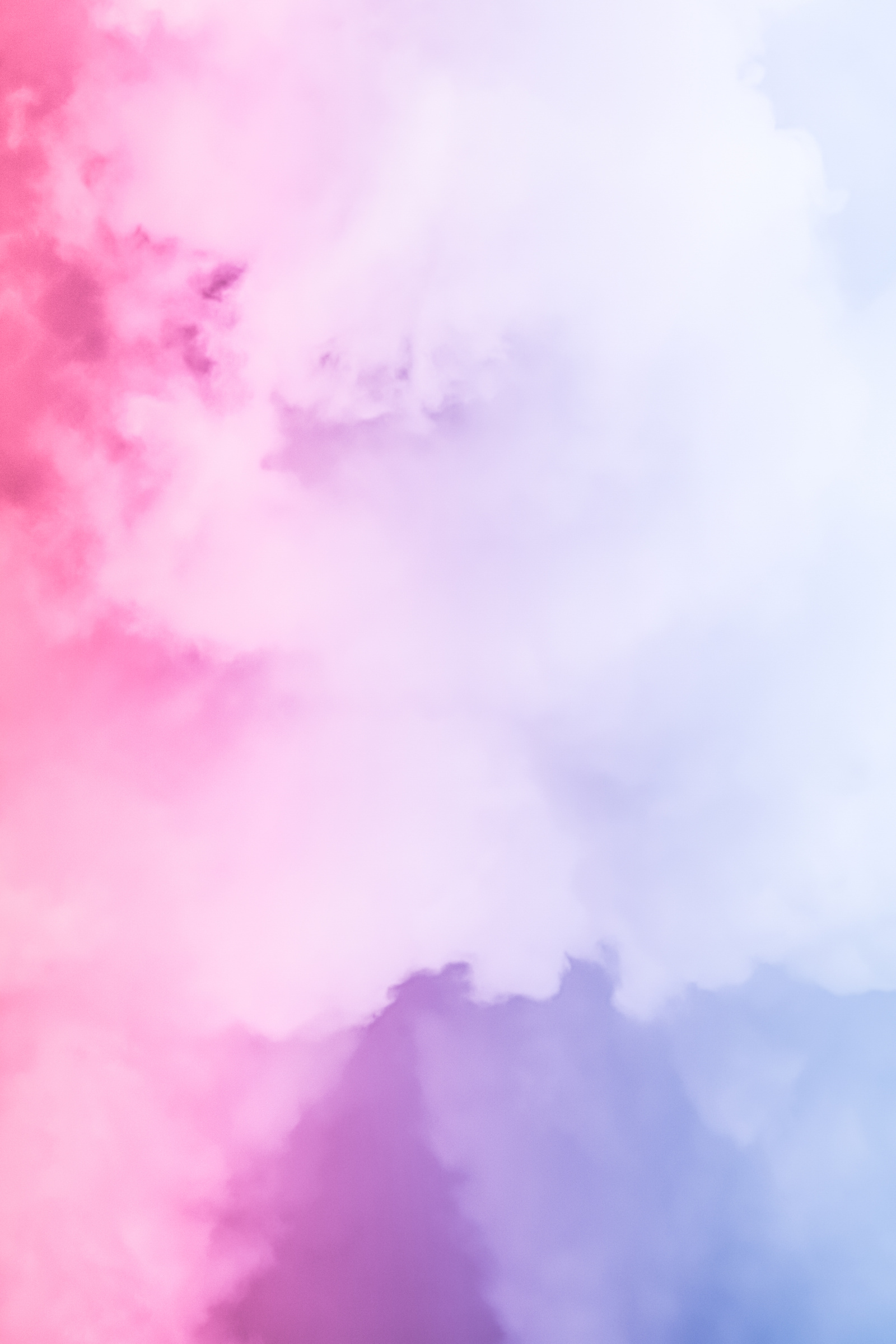 Fantasy Pink and Blue Sky, Spiritual and Nature Background