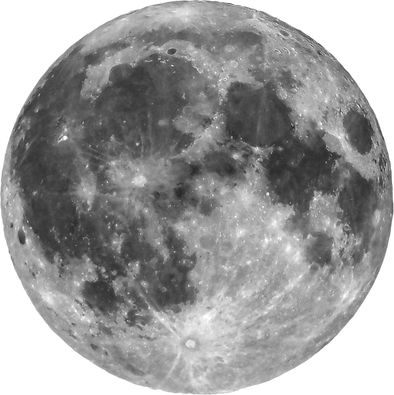 Full Moon Transparent Background